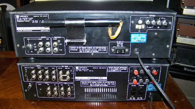 Optonica SM-1400 int amp, tuner SOLD, CONSIDERING TRADES in Stereo Systems & Home Theatre in Gatineau - Image 3