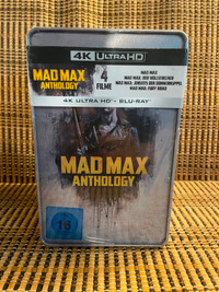 Mad Max Anthology 4K Steelbook (8-Disc Blu-ray, 2021)+Metal Oute