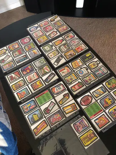 1987 OPC Wacky cards complete set 1-66 with unmarked checklists, View more