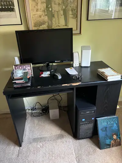 Free black desk, View more