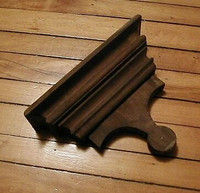 shelf - antique decorative shelf, original natural stain