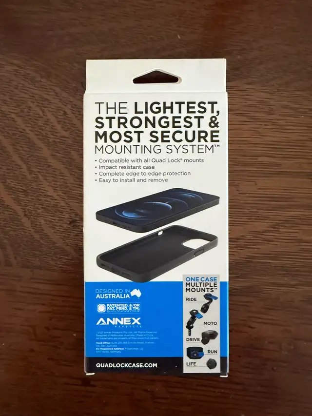 Quad Lock iPhone cases (3 brand new) in Cell Phone Accessories in Stratford - Image 3