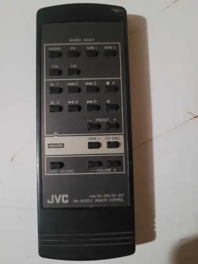 Jvc a/v remote control , View more