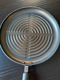 New CIRCULON Brand 12” Grill Pan Stainless Steel Non-Stick