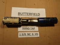 Taraud Butterfiels 1 3/8 NC 6HS