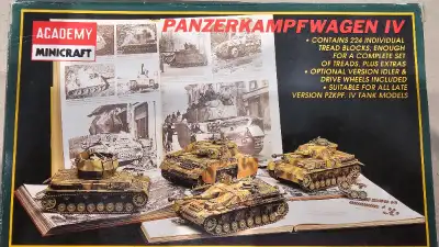 Panzerkampfwagen IV Tracks by Academy MC - 1:35 scale, View more