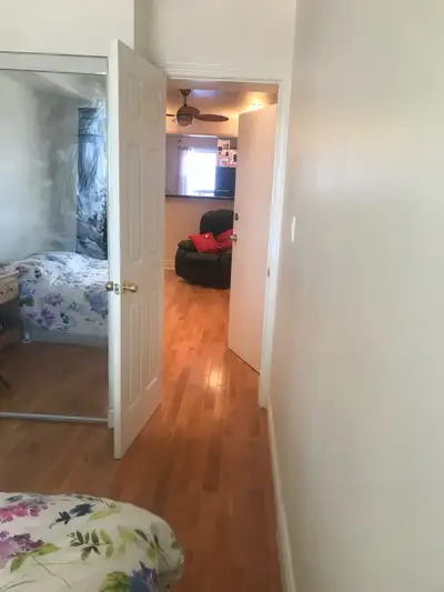 FULLY FURNISHED 1 BED EQUIPPED independent apartment for rent in a quiet renovated multi-unit house...