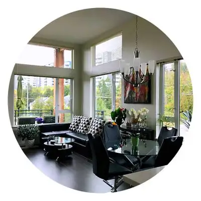 Excellent opportunity to rent a super clean 2 bedroom & 2 bathroom of the high ceiling penthouse wit...