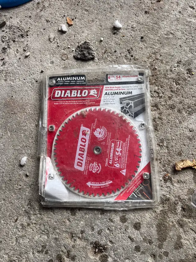 Diablo 6 1/2” circular saw blade in Power Tools in Oakville / Halton Region - Image 2