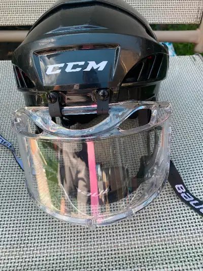 New - CCM XT small hockey/skating helmet With visor