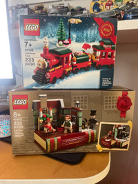 Lego Christmas Carol & Lego Christmas Train sealed