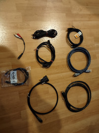 HDMI , RCA , optical cables