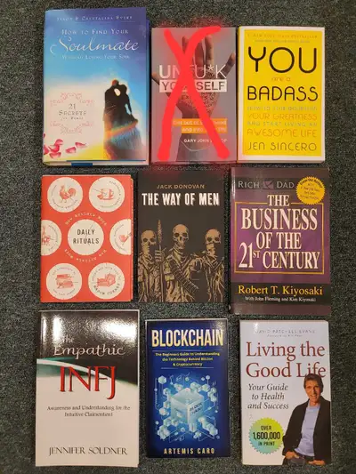 Self help books, View more