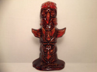 TOTEM POLE MADE BY MCMASTER POTTERY (1975)