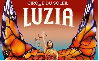 3 Passes: Cirque du Soleil LUZIA Toronto - Sunday Aug 30 (3:30, View more