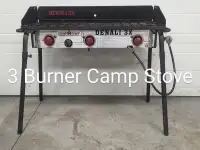 Denali 3 Burner Camp Stove