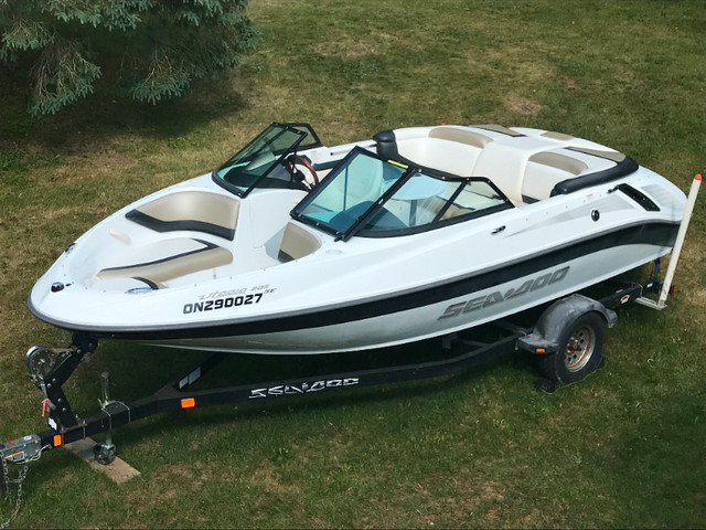 2007 SeaDoo Utopia 205 SE Twin Rotax 4-TEC Engines in Powerboats & Motorboats in Ottawa - Image 3