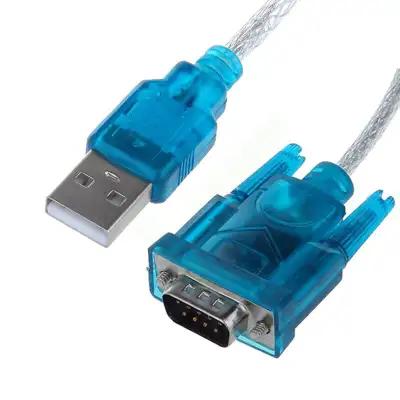 RS232 Serial DB9 Pin Male to USB 2.0 PL-2303 Cable for Window 7, View more