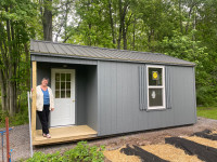 SHED with Side Porch