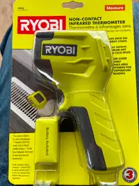Brand New RYOBI Non-Contact Infrared IR Thermometer. IR002.
