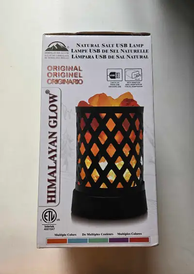 Himalayan Glow Natural Salt USB Lamp (Brand New), View more