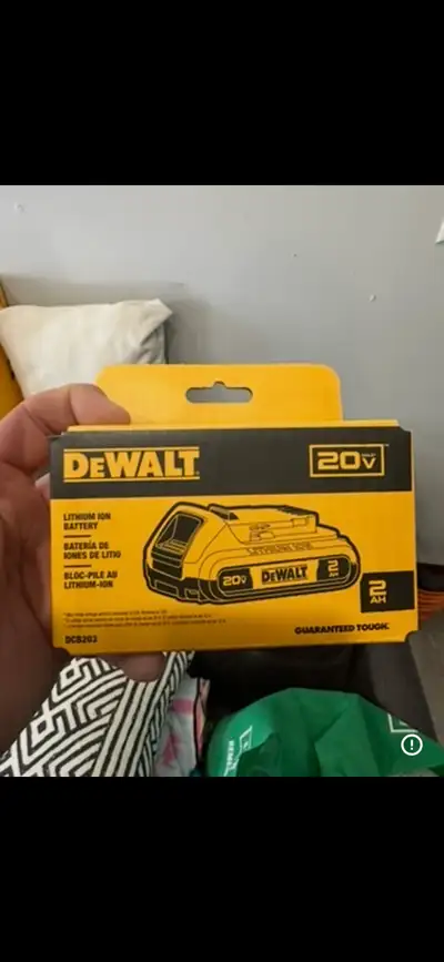 DeWalt 20V Battery, View more