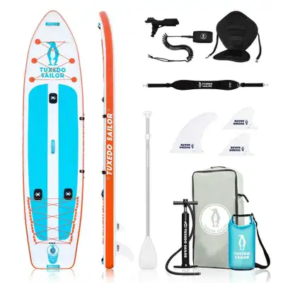 NEW NEUF 12'x34”x6" Paddle Board Seat Planche A Pagaie SUP, View more
