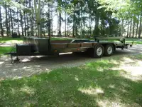 New Flatbed Trailer