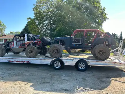 Selling my 2023 Wolverine aluminum tri-axle trailer. Bought new in 2023, taken care of since day one...
