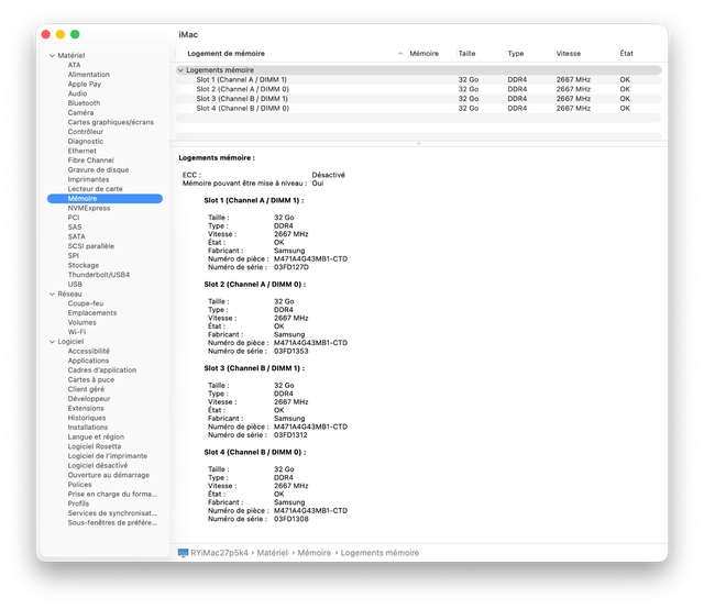 iMac 27" 5K 2020 – i9 10 cœurs, 128Go RAM, SSD 4To, 5700XT 16 Go in Desktop Computers in City of Montréal - Image 6