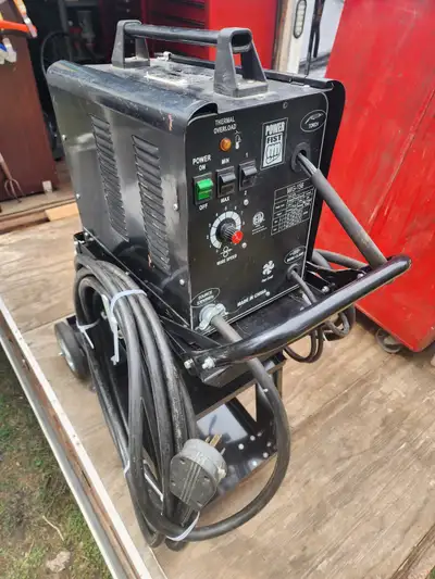 MIG-156 Mig Welder 230V 1 Phase 20 Amp 60 Hz With Welding Cart, View more