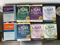 LSAT Power Score Bibles and Practice Tests