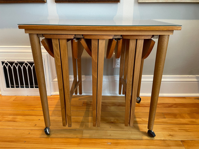 ***SOLD***Teak Nesting Tables by Poul Hundevad, 1960s, Set of 4 in Other Tables in Ottawa