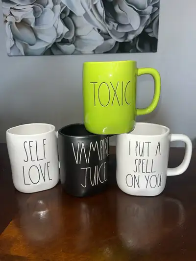 Brand New/Like-New Rae Dunn Mugs - $5 each, View more