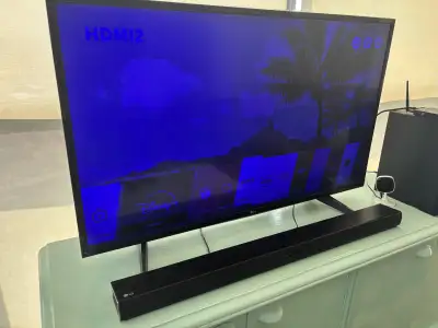 LG 43” 4K Ultra HD Smart LED TV (LG43UH6100), View more