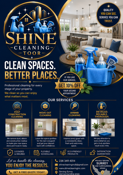 Shine Cleaning Toor Professional Cleaning Services, View more