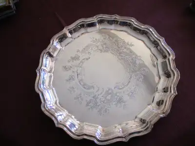 Silver Plated TRAY, View more