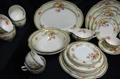 Fine China -12 place settings - great Mother's Day gift, View more