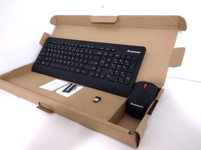 Lenovo KBRF3971 Ultraslim Plus Wireless Keyboard $ Mouse in Mice, Keyboards & Webcams in Kitchener / Waterloo - Image 3