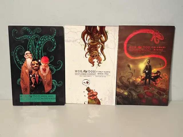Wormwood Gentleman Corpse Tradepaperback Set Vol 1 2 3 IDW Comic