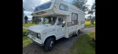 1985 Ford Rv 22’ long almost free, ( mostly great inside) works well, lots of new parts , needs exha...