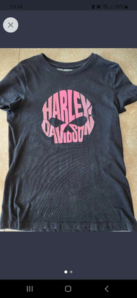 T-shirt Harley femme