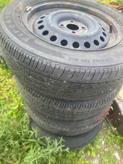 16 inch 205/60/16 4 bolt Lost of life left 150 obo