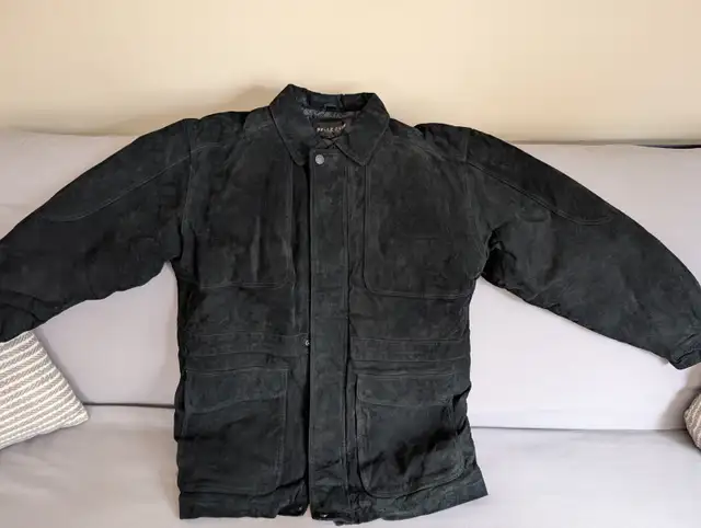 Leather Winter Jacket  (Only worn 3 times) in Men's in Calgary - Image 2
