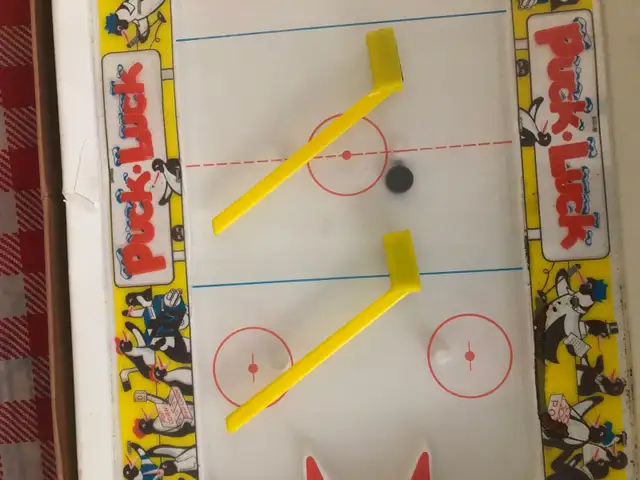 Puck Luck Hockey Gsme 1960’s Schaper Games in Toys & Games in Winnipeg - Image 5