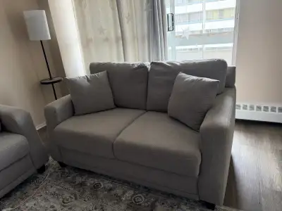 Selling a matching sofa set that includes:, View more