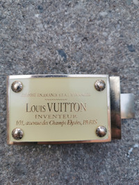 Louis Vuitton belt buckle/belt clip