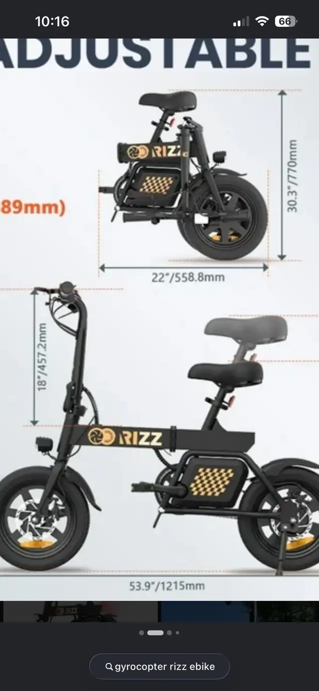 e-bike Rizz by gyrocopter  in eBike in Kingston - Image 3