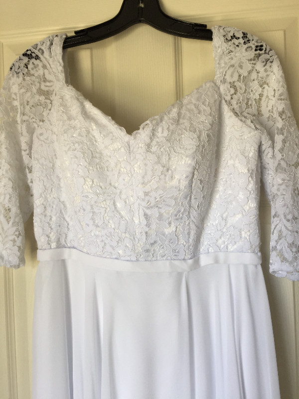 Robe blanche dans Mariage  à Sherbrooke - Image 2