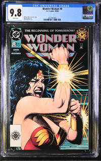 Wonder Woman 0 CGC 9.8 Zero Hour Logo Variant Brian Bollard Cvr